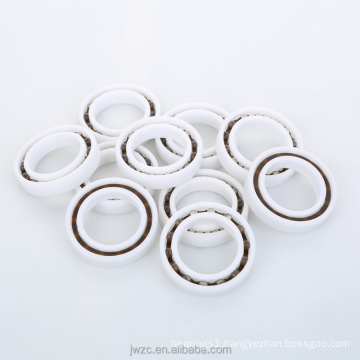 POM609 PP Non-magnetic deep groove ball plastic bearings for electronic products